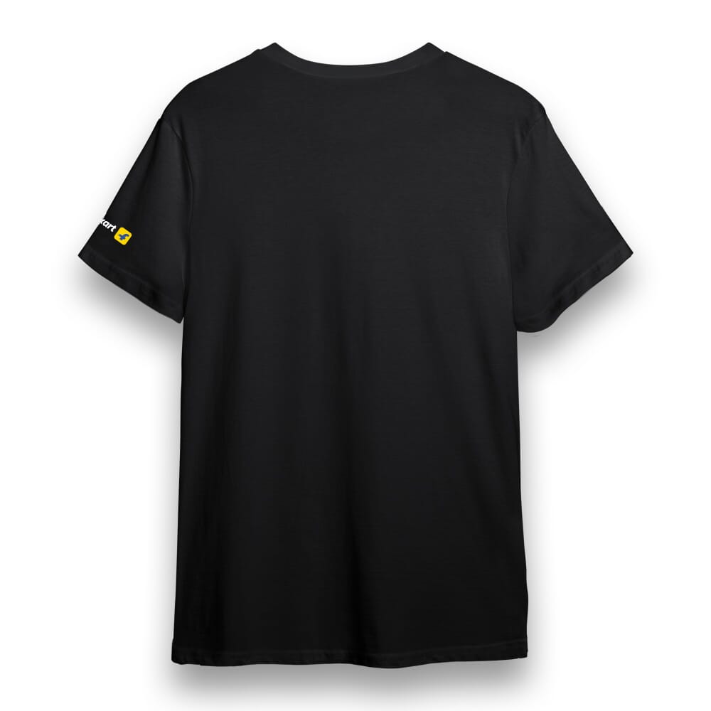 Flipster Forever Round Neck T-shirt - Black
